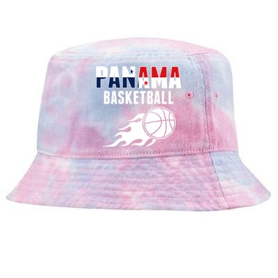 Panama Basketball Fans Jersey Gift Panaian Flag Sport Lovers Gift Tie-Dyed Bucket Hat