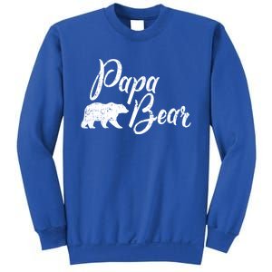 Papa Bear Fathers Day Cute Gift Sweatshirt