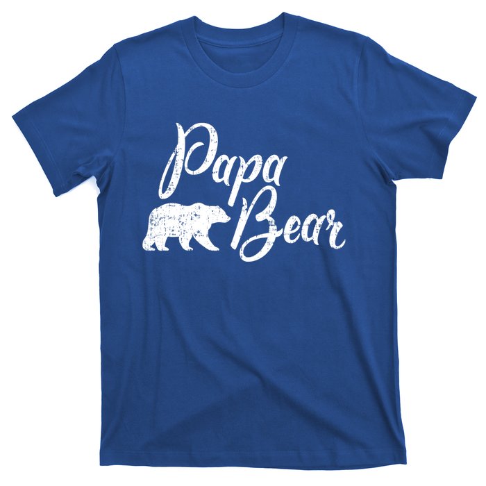 Papa Bear Fathers Day Cute Gift T-Shirt