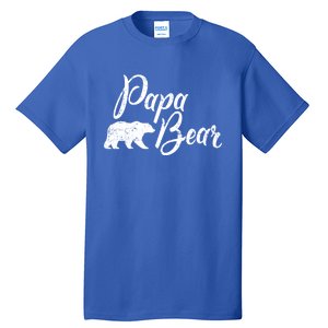 Papa Bear Fathers Day Cute Gift Tall T-Shirt