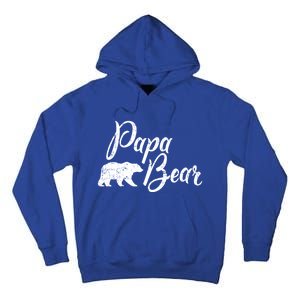 Papa Bear Fathers Day Cute Gift Tall Hoodie