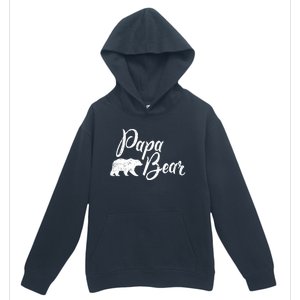 Papa Bear Fathers Day Cute Gift Urban Pullover Hoodie