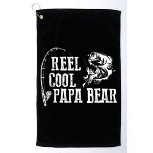 Papa Bear Fishing Reel Cool Papa Bear Platinum Collection Golf Towel