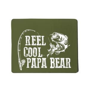 Papa Bear Fishing Reel Cool Papa Bear Mousepad