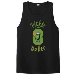 Pickle Baller Funny Pickleball PosiCharge Competitor Tank