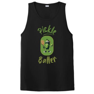 Pickle Baller Funny Pickleball PosiCharge Competitor Tank