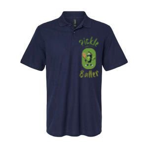 Pickle Baller Funny Pickleball Softstyle Adult Sport Polo