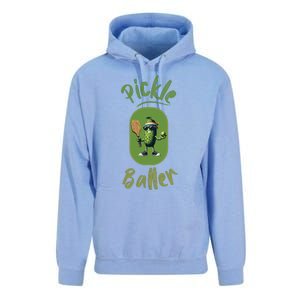 Pickle Baller Funny Pickleball Unisex Surf Hoodie