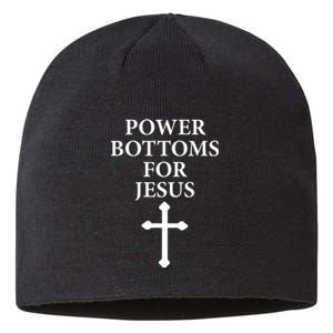 Power Bottoms For Jesus Christian Bible Jesus Christmas Gifts Sustainable Beanie