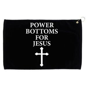 Power Bottoms For Jesus Christian Bible Jesus Christmas Gifts Grommeted Golf Towel