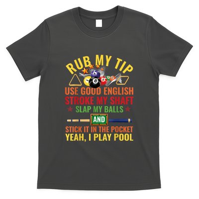 Pool Billiards Funny Billiard Player Table Sport Game Play Gift T-Shirt
