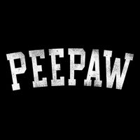 Peepaw Bold Font Father's Day Peepaw Tall T-Shirt