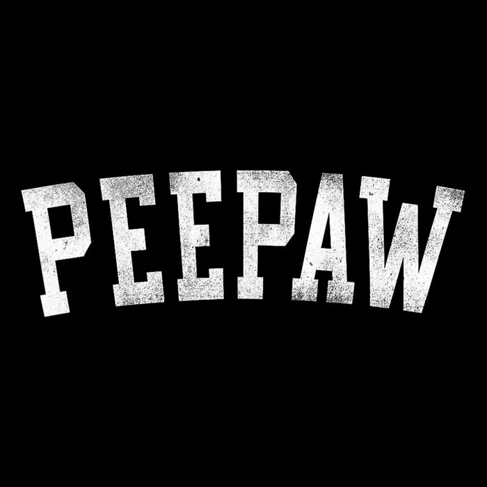 Peepaw Bold Font Father's Day Peepaw Sustainable Bucket Hat