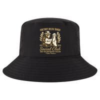 Penguin Bear Foxtrots Delta Tangos Activism Against Tariffs Cool Comfort Performance Bucket Hat