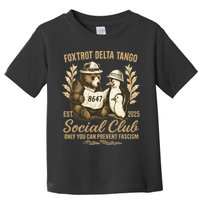 Penguin Bear Foxtrots Delta Tangos Activism Against Tariffs Toddler T-Shirt