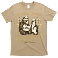 Penguin Bear Foxtrots Delta Tangos Activism Against Tariffs T-Shirt
