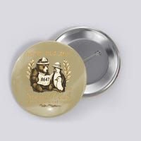 Penguin Bear Foxtrots Delta Tangos Activism Against Tariffs Button