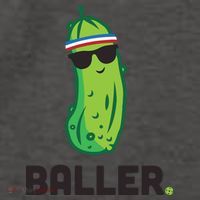 Pickle Baller Funny Pickleball Vector Backpack