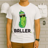 Pickle Baller Funny Pickleball T-Shirt