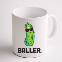 Pickle Baller Funny Pickleball Mug