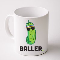 Pickle Baller Funny Pickleball Mug