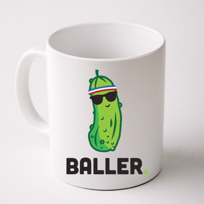 Pickle Baller Funny Pickleball Mug
