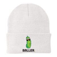 Pickle Baller Funny Pickleball Knit Cap Winter Beanie