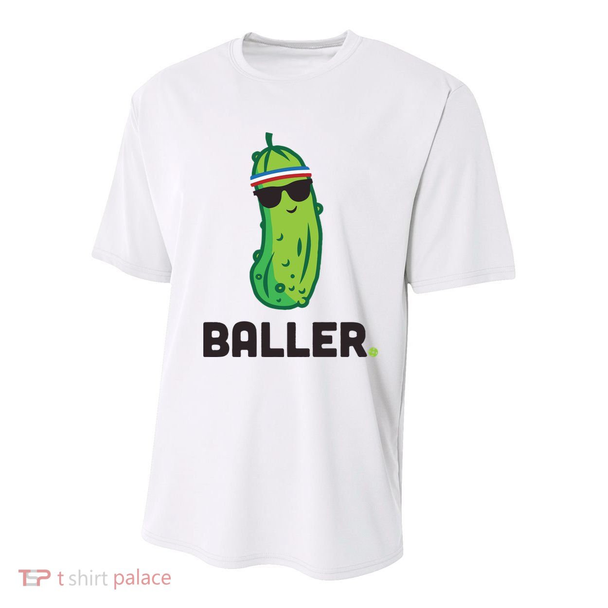 Pickle Baller Funny Pickleball Youth Performance Sprint T-Shirt