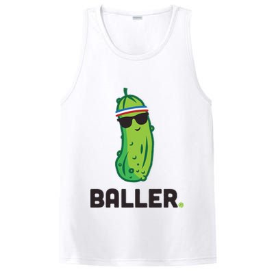 Pickle Baller Funny Pickleball PosiCharge Competitor Tank