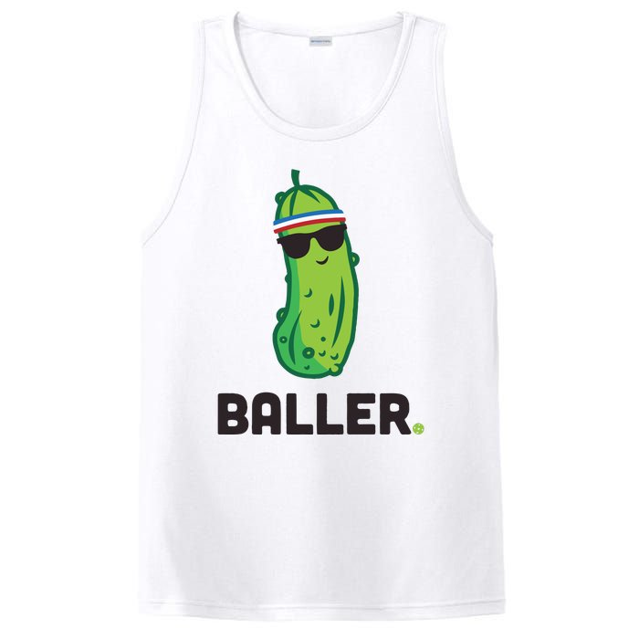 Pickle Baller Funny Pickleball PosiCharge Competitor Tank