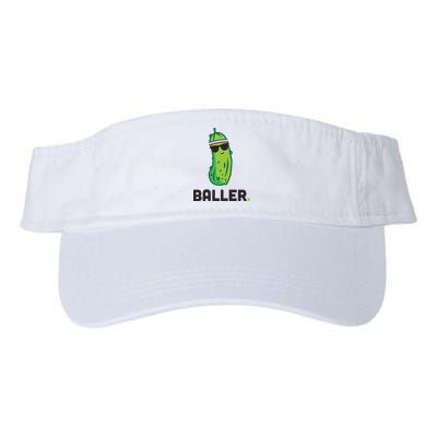 Pickle Baller Funny Pickleball Visor