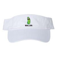 Pickle Baller Funny Pickleball Valucap Bio-Washed Visor