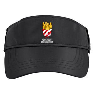 Powered By French Fries Adult Drive Performance Visor