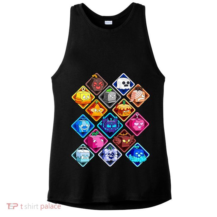 Plush Blox Fruit Costume  Ladies PosiCharge Tri-Blend Wicking Tank