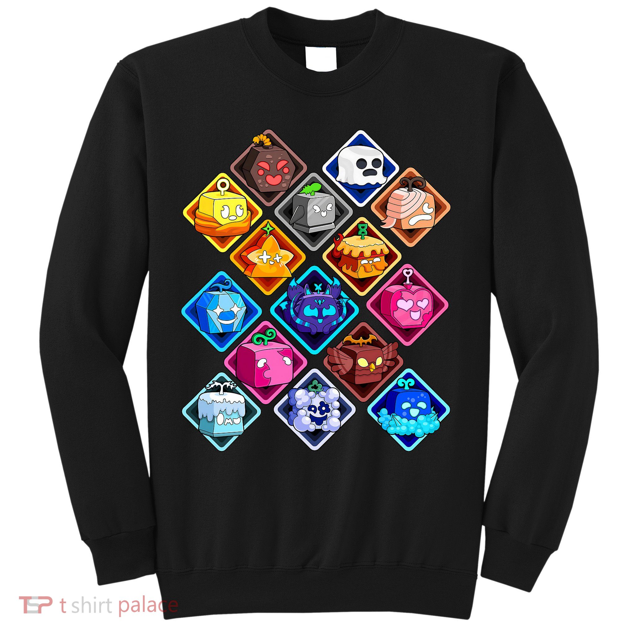 Plush Blox Fruit Costume  Sweatshirt