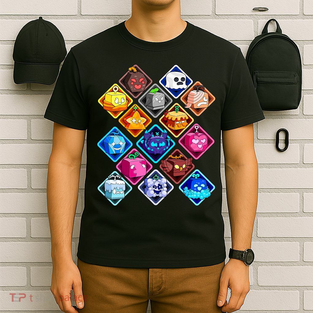 Plush Blox Fruit Costume  T-Shirt
