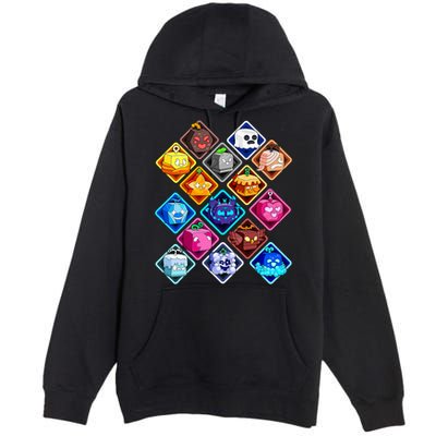 Plush Blox Fruit Costume  Premium Pullover Hoodie