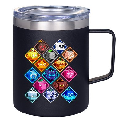 Plush Blox Fruit Costume  12oz Stainless Steel Coffee Mug