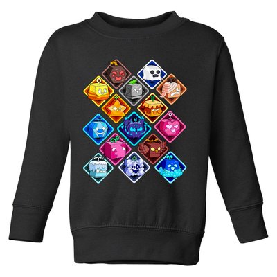 Plush Blox Fruit Costume  Toddler Sweatshirt
