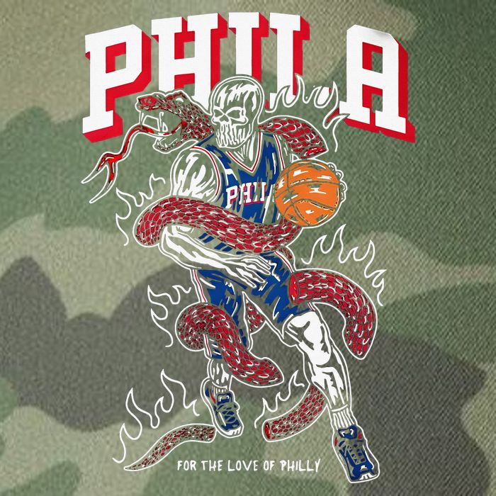 Philadelphia Basketball For The Love Of P.h.i.l.l.y Legacy Tie Dye Trucker Hat