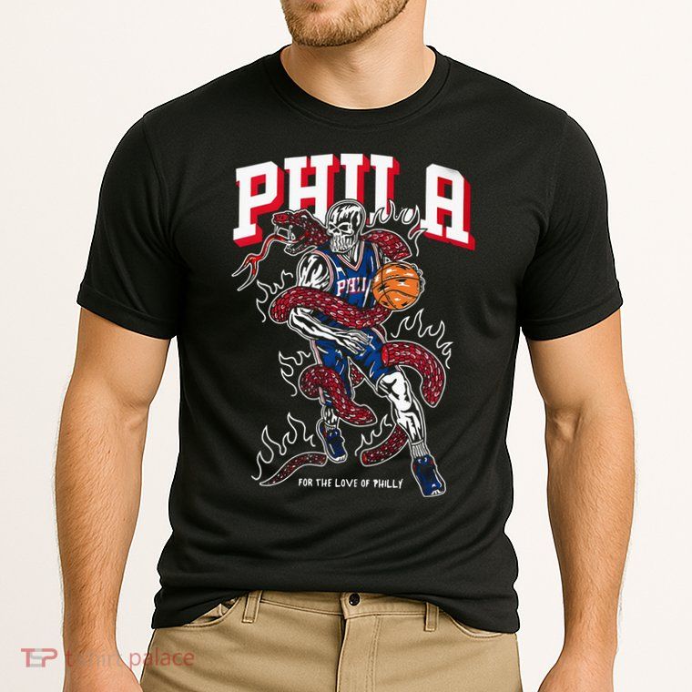 Philadelphia Basketball For The Love Of P.h.i.l.l.y Performance Shirt