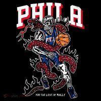 Philadelphia Basketball For The Love Of P.h.i.l.l.y Performance Shirt