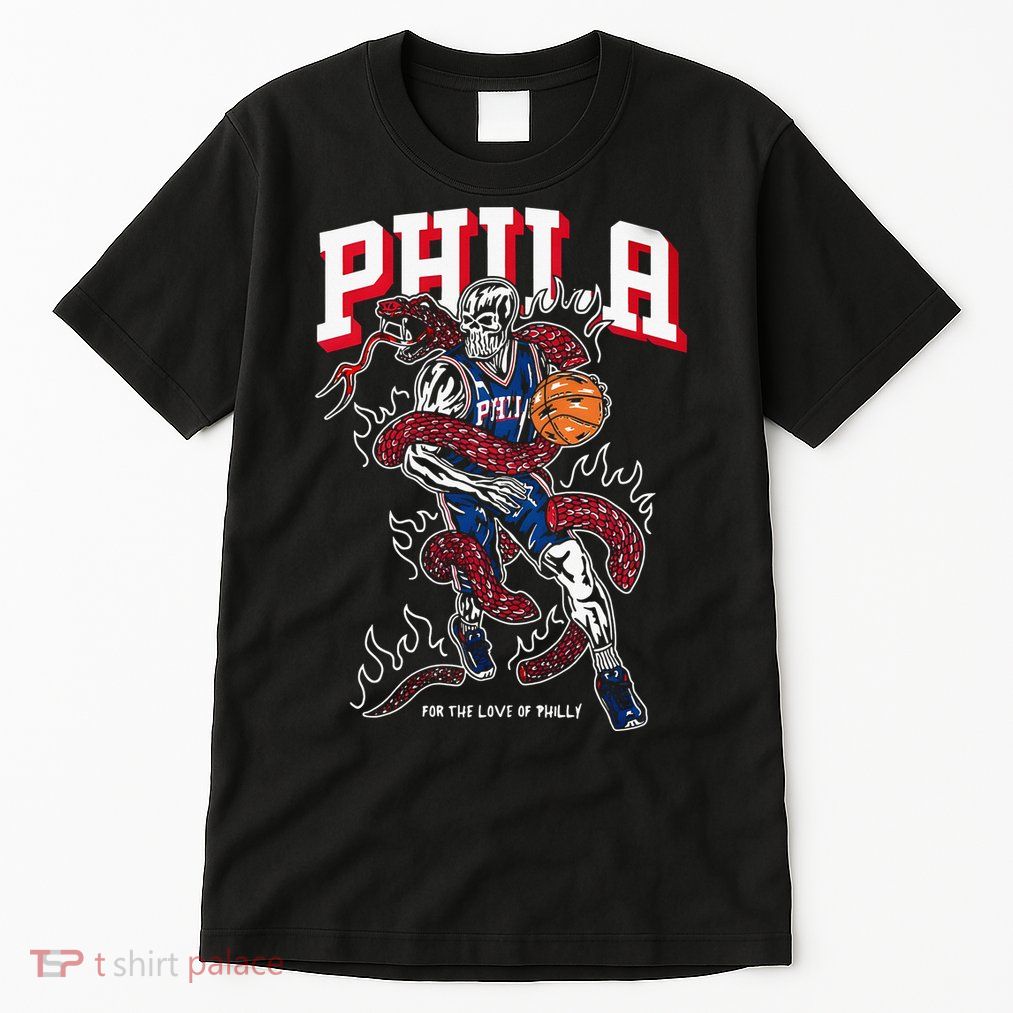 Philadelphia Basketball For The Love Of P.h.i.l.l.y Tall T-Shirt