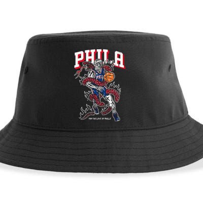 Philadelphia Basketball For The Love Of P.h.i.l.l.y Sustainable Bucket Hat