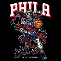 Philadelphia Basketball For The Love Of P.h.i.l.l.y Button