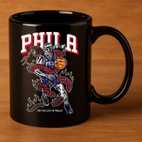 Philadelphia Basketball For The Love Of P.h.i.l.l.y 11oz C Handle Ceramic Mug