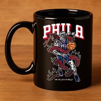 Philadelphia Basketball For The Love Of P.h.i.l.l.y 11oz C Handle Ceramic Mug