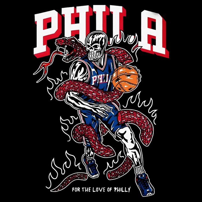 Philadelphia Basketball For The Love Of P.h.i.l.l.y Sustainable Beanie