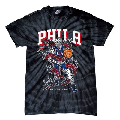 Philadelphia Basketball For The Love Of P.h.i.l.l.y Tie-Dye T-Shirt