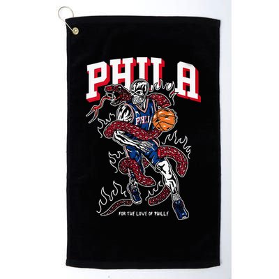Philadelphia Basketball For The Love Of P.h.i.l.l.y Golf Towel